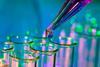 test tubes and pipette