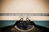 An image showing an old typewriter