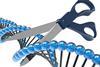 3D illustration for the concept of genetic code manipulation