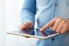 Using a touch screen device