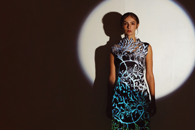 crystal pattern dress