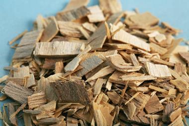 An image showing wood shavings from a Chilean soapbark tree