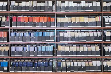 A picture showing filed journals