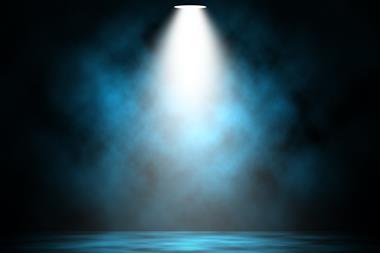 Spotlight on stage