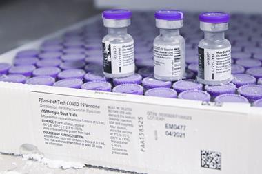 An image showing Pfizer BioNTech mRNA vaccines