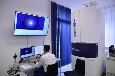 Rigaku fully integrated electron diffractometer