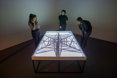 An image taken at the Dark Matter Exhibition
