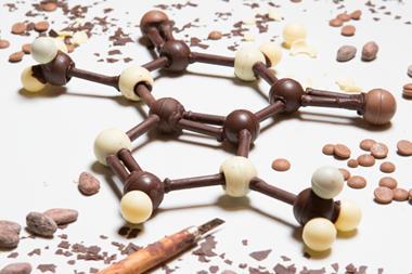 chocolate model of theobromine