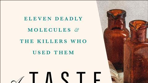 The book cover of A taste for poison