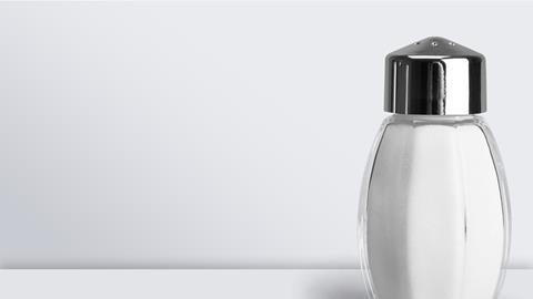 White Salt Shaker
