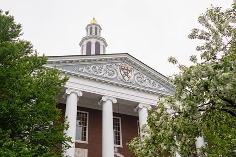 Baker Library of the Harvard Business School